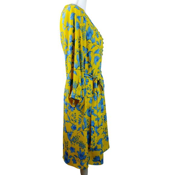 CAbi SZ S 5794 Lemon Drop Dress A-Line Waist Tie Colorful - Picture 6 of 7